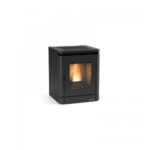 Poêle à granulés étanche et ventilé Peggy L – 5,1 kW – Noir Anthracite – LA NORDICA EXTRAFLAME