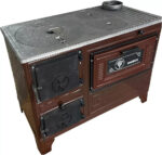 Poêle à bois en fonte avec four – Cuisinière – Poêle multifonction – Image 12