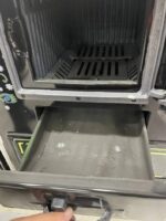 Poêle à bois multifuel portable avec four – Fonte & verre – Chauffage + cuisson – Image 3