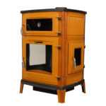 Poêle en fonte émaillée avec four – 100 % fonte – Mustard – 20 kW – Fabrication Turquie – Image 17