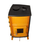 Poêle en fonte émaillée avec four – 100 % fonte – Mustard – 20 kW – Fabrication Turquie – Image 8
