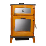 Poêle en fonte émaillée avec four – 100 % fonte – Mustard – 20 kW – Fabrication Turquie – Image 5