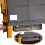 Poêle en fonte émaillée avec four – 100 % fonte – Mustard – 20 kW – Fabrication Turquie – Image 15