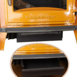 Poêle en fonte émaillée avec four – 100 % fonte – Mustard – 20 kW – Fabrication Turquie – Image 14