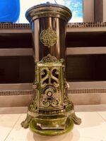 Poêle à bois Godin Le Petit 3720 A — Vintage, entièrement restauré à neuf