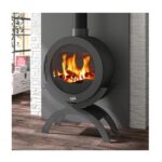 Poêle à bois Godin Brimont – Fonte – 10 kW – Anthracite – Réf. 410101ANTH – Image 5