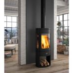 Poêle à bois Godin Rosnay 411106 Noir — Fonte, 7 kW – Image 4
