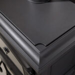 Poêle-cuisinière à bois La Nordica Extraflame – Isotta Forno Evo – Fonte Émaillée – Noir Anthracite – 9,7 kW – Image 2