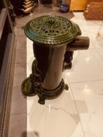 Poêle à bois Godin Le Petit 3720 A — Vintage, entièrement restauré à neuf – Image 7